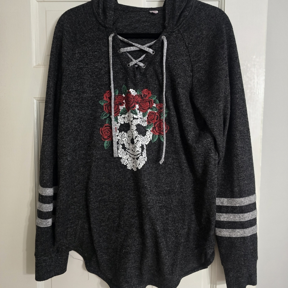 Day of the Dead hoodie pullover XL
